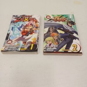 Yu Gi Oh Shonen Jump Manga edition lot of 2 Manga books 5D's  Zexal